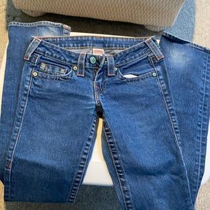 True Religion blue jeans